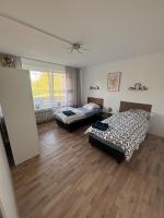 Four-Bedroom Apartment with Balcony