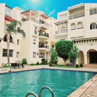 Fes Urban Apartment - Urban Elegance with Garden and Pool Access - B&B