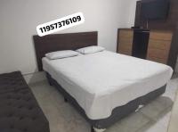 Apartamento mobiliado prédio frente ao mar - B&B São Vicente