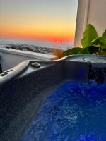 Chambre Lit Queen-Size avec Baignoire Spa