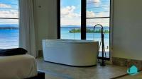 The Black Swan Lakehouse - waterfront pool - Bed and Breakfast Swansea