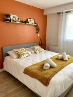 Le TerraBreizh, T2 cosy et confort avec parking privé, balcon et fibre - B&B