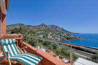 Apartment Lucioles - Strandnah mit Balkon und Meerblick by Riviera HomeLife - Chambres d’hôtes Anthéor