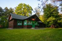 Chata w Leśnych Pieleszach - sauna & balia z jacuzzi na wyłączność - Chambres d'hôtes Łukawica