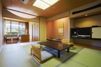 Japanese-Style Quadruple Room with Open-Air Bath (709) Meal Provided at Room