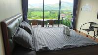 Family Room with Mountain View