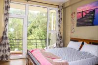 Deluxe Doppel-/Zweibettzimmer mit Bergblick