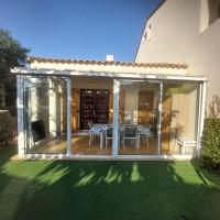 Chaleureuse Maison climatisée & wifi avec piscine à 5mn de la plage - B&B Saint-Cyprien