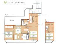 LT Shinjuku West - B&B Tokio