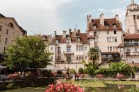 Terrasse vue imprenable canal - B&B