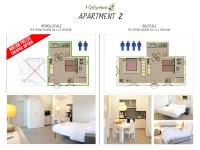 Apartamento de 2 dormitorios