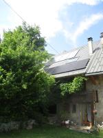 Maison verte à la montagne - B&B