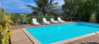 COLIBRI DAMPIERRE Appartement cosy au Gosier avec piscine, terrasse et vue mer - Chambres d'hôtes Le Gosier