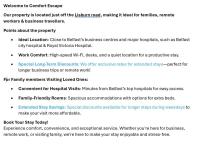 Comfort Escape - B&B Belfast