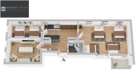 Munich large Apartment 110 qm in very cetral location 1 to 12 Guests - B&B