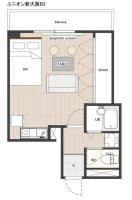 B3 Guest House ユニオン新大阪,新大阪,十三,梅田近く 長期滞在にも最適 - B&B Osaka