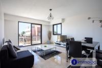 Air-conditioned apartment with park and swimming pool à Cagnes - Ferienwohnung