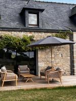 Villa Mamina, face à la mer, île Grande - Bed and Breakfast Pleumeur-Bodou