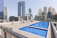 Luxury Studio w Marina View & New Furnishings for 4 Pax - Bed and Breakfast Dubai