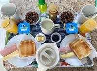 Doppel-/Zweibettzimmer mit Bad