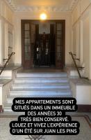 Superbe T2 à 150m des plages de Juan les Pins - Ferienwohnung