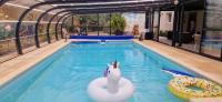Fare-Kermenezy maison avec piscine chauffée - Chambres d’hôtes