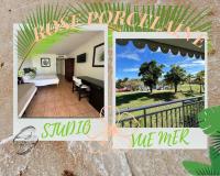 Studio Rose Porcelaine, vue mer - B&B Sainte-Anne