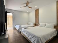 Habitación Cuádruple - vistas al jardín