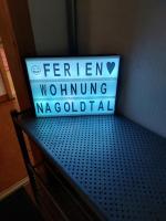 Nagoldtal - große Fewo mit Terrasse - Ferienwohnung