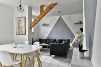 3 ch Centre Ville proche Gare Wifi Ile Millocheau - Bed and Breakfast