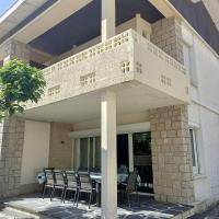 Location Bord de mer, villa de vacances 6-8 personnes - jardin - Ferienwohnung