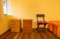 Dreibettzimmer mit Bergblick