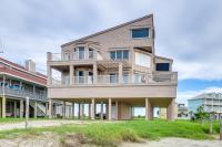 Oceanfront Galveston Beach House Steps to Sand! - Ferienwohnung