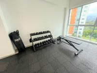 Belmonte218-Apartaestudio en Av centenario con piscina gym bbq - B&B Armenia