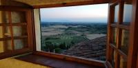 Deliziosa casetta con splendida vista sulle colline e il mare - Ferienwohnung Casale Marittimo