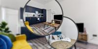 Comfy and Contemporary One Bedroom Flat - B&B