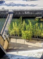 Chambre Voltaire ou Chambre Beckett, terrasse en bord de Sorgue - B&B Le Thor