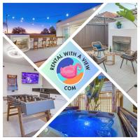 New! Seaside Chic - Spa; Game Room; Rooftop; Fully Remodeled - B&B