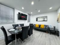 Modern City Centre 3 Bedroom Flat - Free Parking - Chambres d’hôtes Cardiff