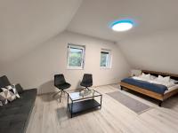 Zweibettzimmer mit Bergblick