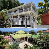 Spacieux, Calme, vue sur mer et jacuzzi - B&B