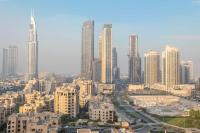 Stunning 2BR Apartment In Bellevue Tower With Burj Khalifa & Skyscraper View - Ferienwohnung Dubai