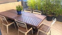Chambre Voltaire ou Chambre Beckett, terrasse en bord de Sorgue - Ferienwohnung