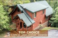 5BR Log Cabin, Game Room, Hot Tub, Swimming pool - B&B