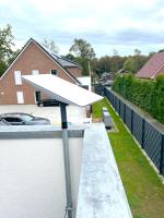 Ferienwohnung "Aurora" Papenburg Großer Balkon Einbauküche Neubau 74 qm Free Wifi 2 Schlafzimmer - Ferienwohnung