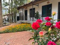 Bungalow con vistas al jardín