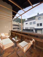One-Bedroom Apartment with Balcony and Mountain View