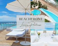 Beachfront Luxe Penthouse Private Pool and Spa Tub - B&B