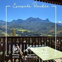 Escapade Perchée - Vue - Balcon - Parking - Bed and Breakfast Barcelonnette