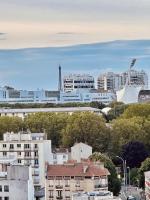 Appartement avec vue tour Eiffel, emplacement parfait ligne 14 - B&B Gentilly